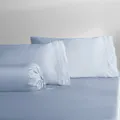 Robinsons Cool Bamboo Fitted Sheet Set Hotel Collection - Ice Blue (4 Sizes)
