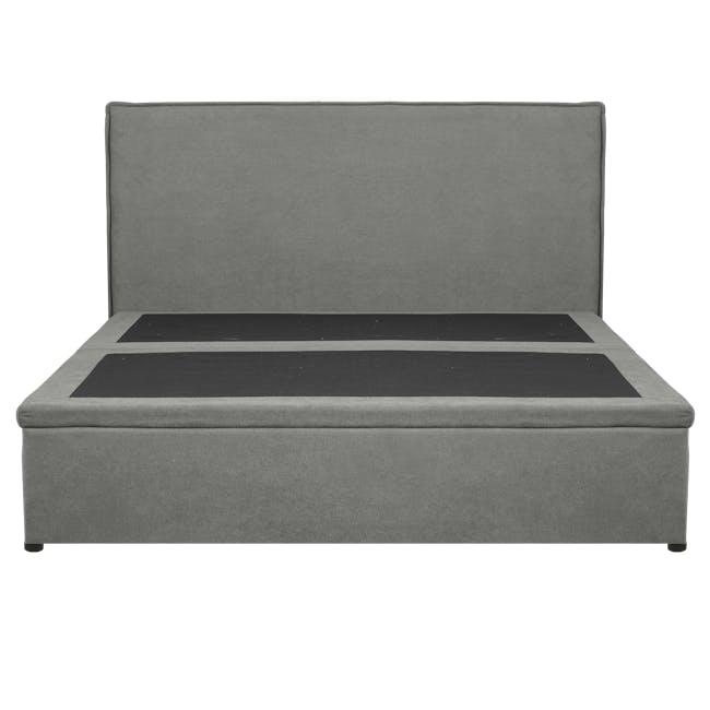 Arthur King Storage Bed - Urban Grey (Fabric) - 2