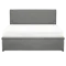 Arthur King Storage Bed - Urban Grey (Fabric)