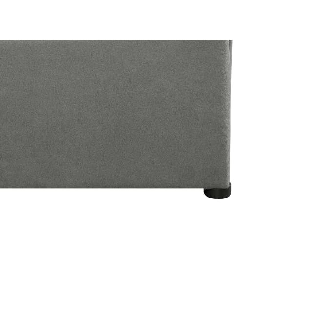 Arthur King Storage Bed - Urban Grey (Fabric) - 4