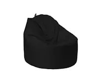 Doob Oomph Mini Bean Bag Chair - Jet Black (Water Repellent)