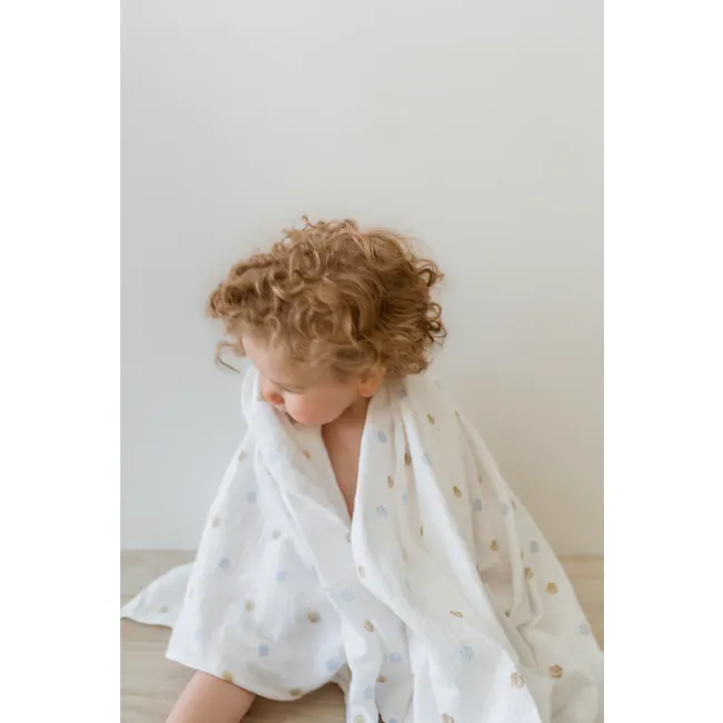 Soft Spot Soft Swaddle/Towel - Shell - 6