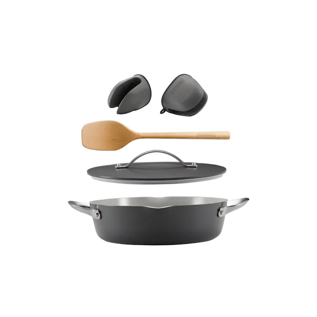 Tramontina Fiora 5 Pcs Multi-Purpose Pan Set - 28cm (Grey) - 1