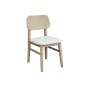 Catania Dining Table 1.8m with Catania Cushioned Bench 1.5m and 2 Catania Dining Chairs - 17