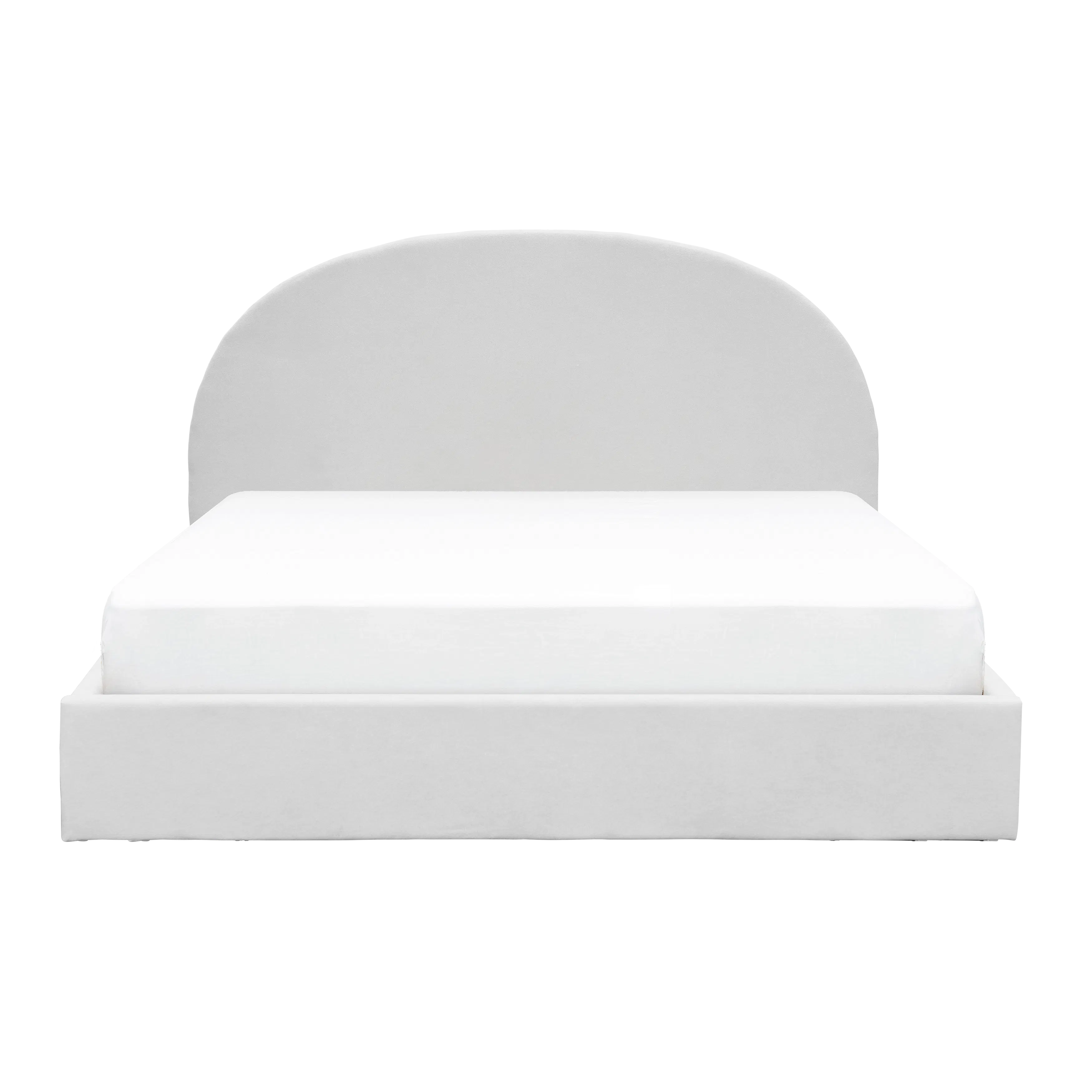 Aspen King Storage Bed - Ice Grey