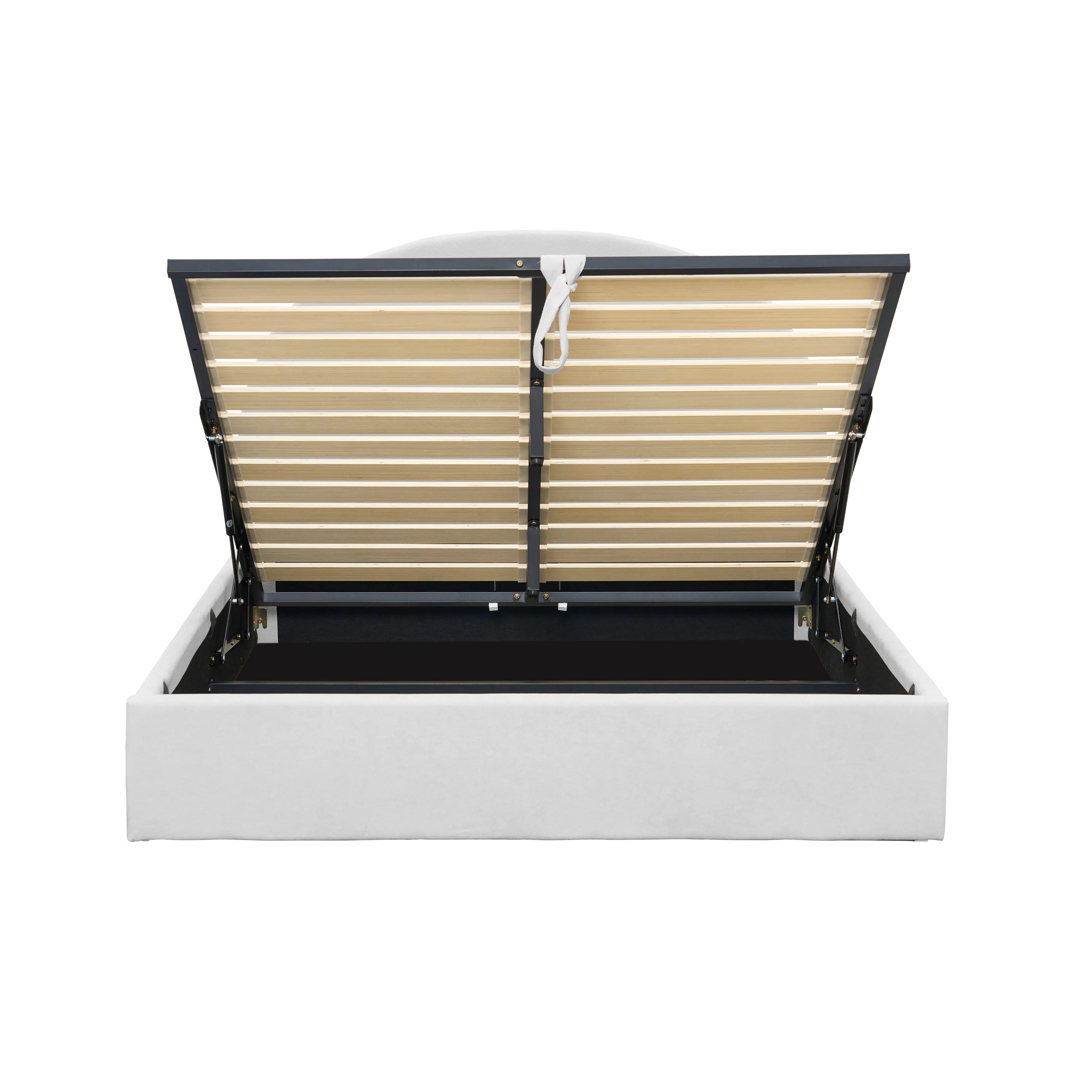 Aspen King Storage Bed - Ice Grey - 10