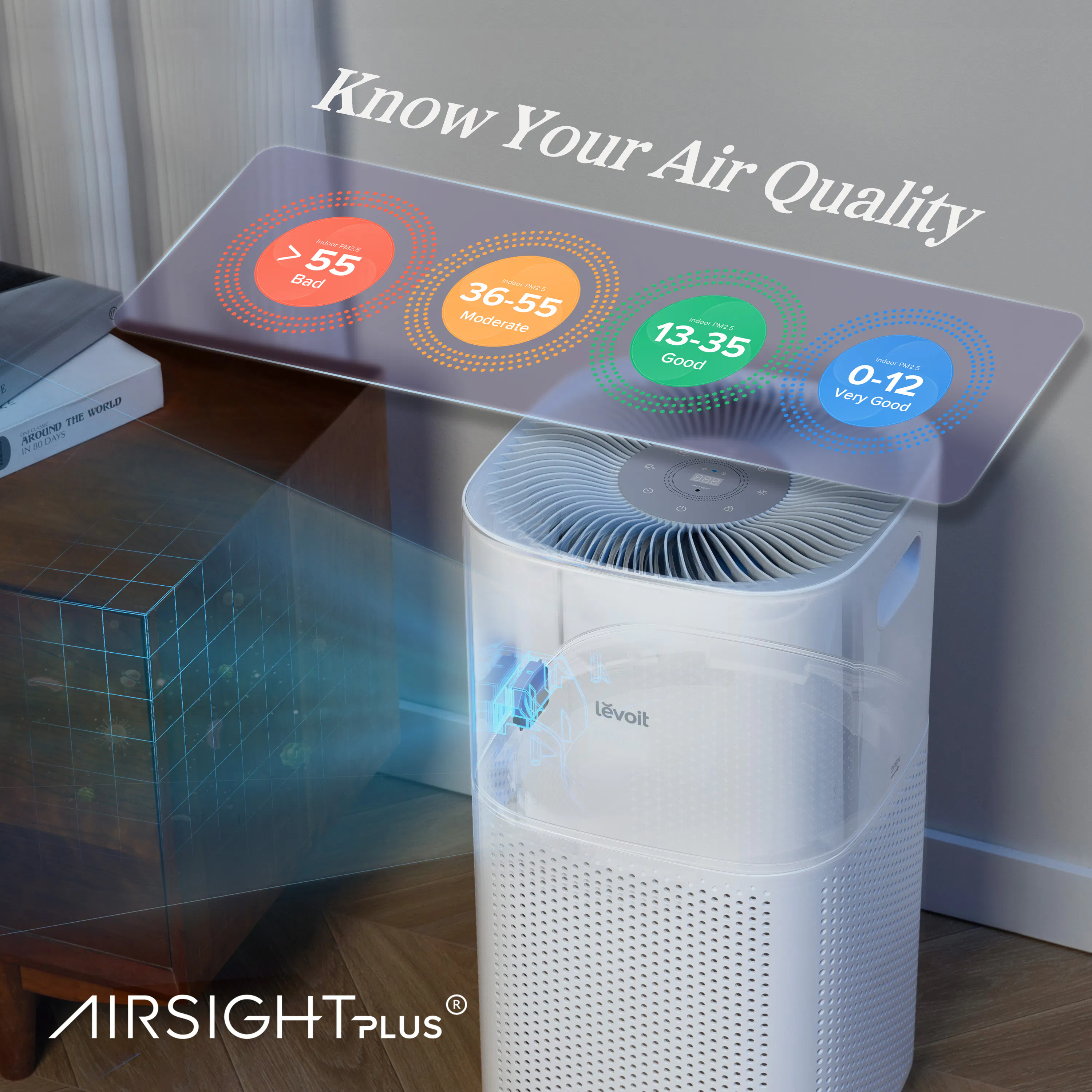 Levoit Core 600S Smart True HEPA Air Purifier - 7