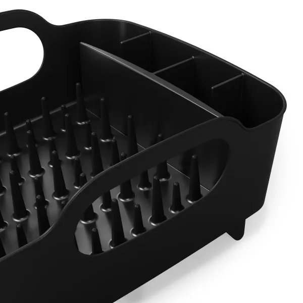Material and/or texture close-up of Tub Dish Rack - Black