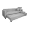 Vernon 3 Seater Sofa Bed - Ash Grey - 3