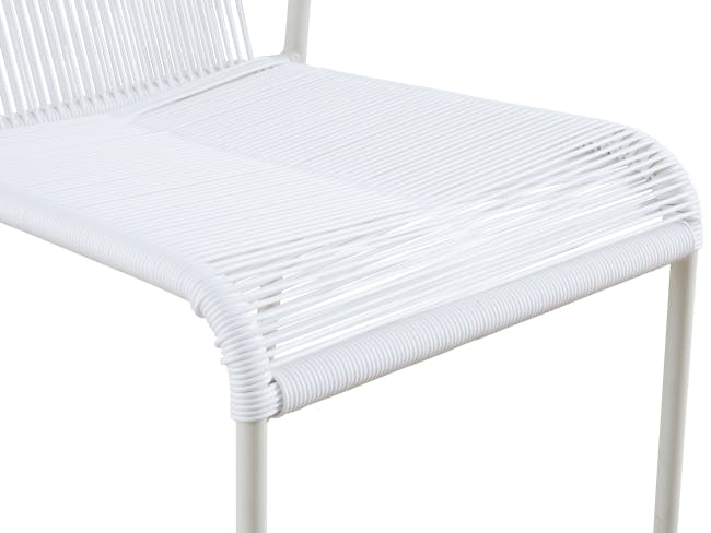 Kashton Outdoor Chair - White - 4