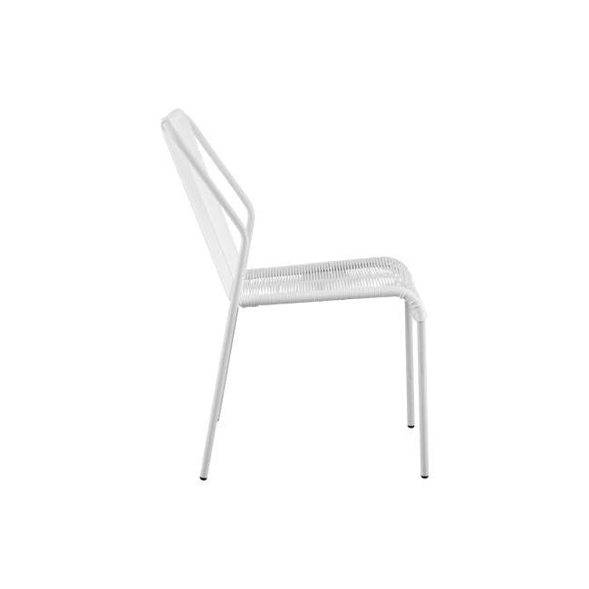 Kashton Outdoor Chair - White - 2