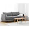 Emerson 3 Seater Sofa - Charcoal Grey - 1