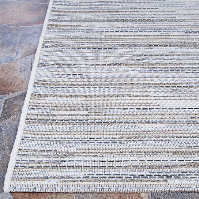 Coastal Breeze Flatwoven Rug - Taupe Champagne (3 Sizes) - 2