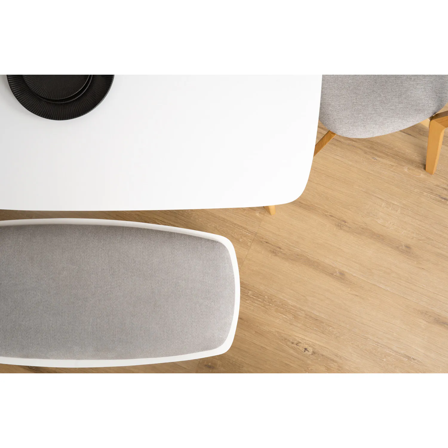 Harold Dining Table 1.2m - Natural, White - 16
