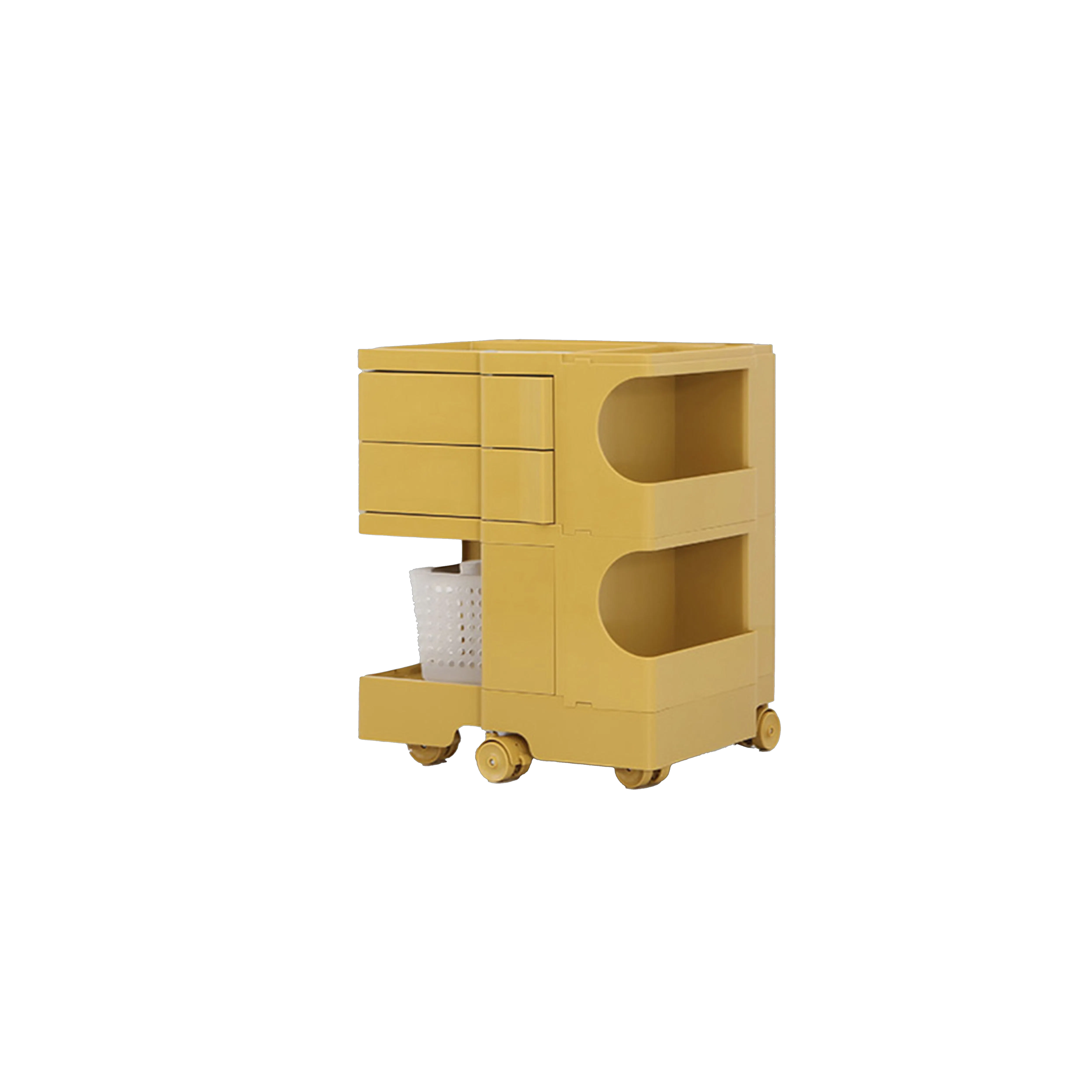 Berma 2-Tier Multi-Purpose Trolley - Yellow