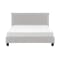 Hank Queen Bed in Silver Fox with 2 Weston Bedside Tables - 3