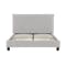 Hank Queen Bed in Silver Fox with 2 Weston Bedside Tables - 4