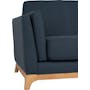 Elijah 3 Seater Sofa - Navy (Fabric) - 6
