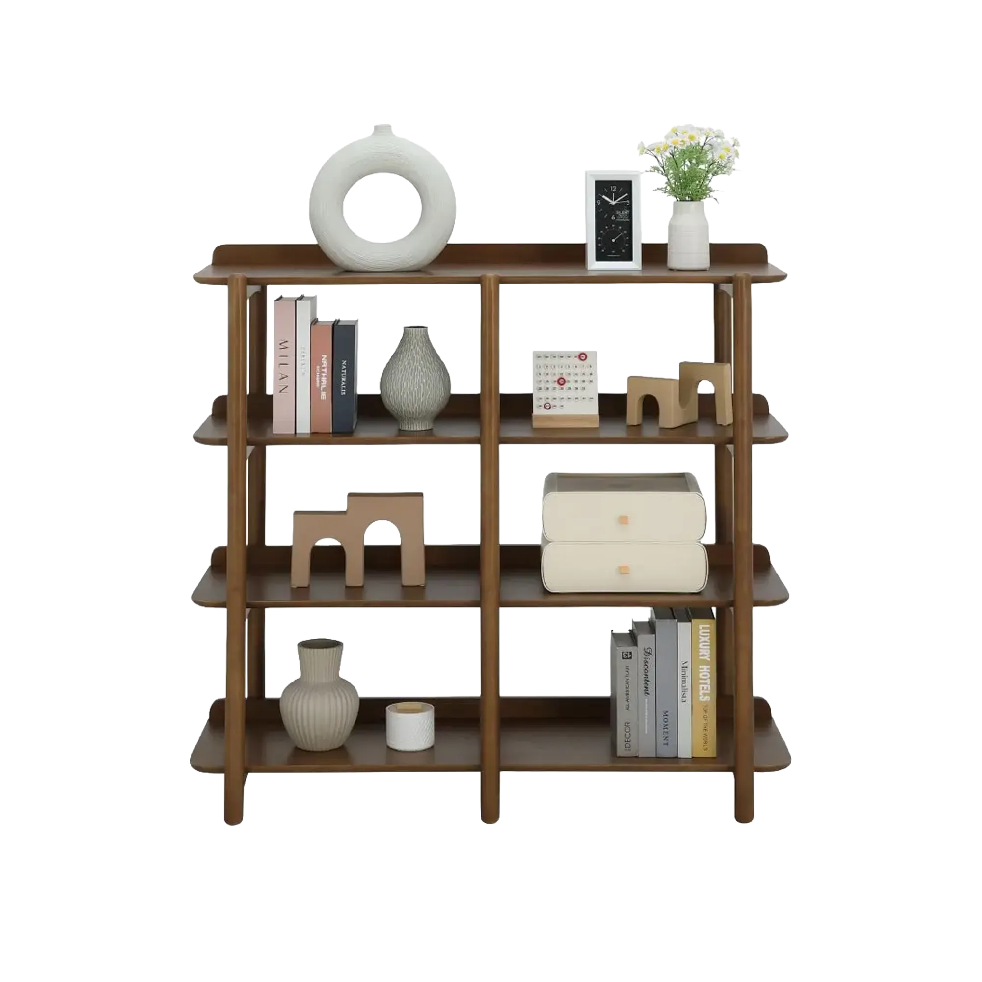 Mineko 4 Tier Open Shelf 1.2m
