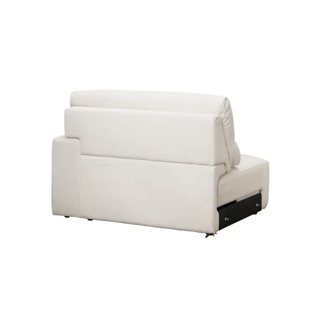 Forte Right Arm Power Sliding Extension Sofa Unit - Pearl River (Scratch Resistant) - 31