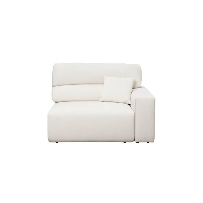 Forte Right Arm Power Sliding Extension Sofa Unit - Pearl River (Scratch Resistant) - 1