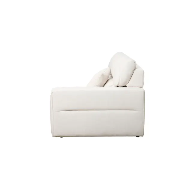 Forte Right Arm Power Sliding Extension Sofa Unit - Pearl River (Scratch Resistant) - 25