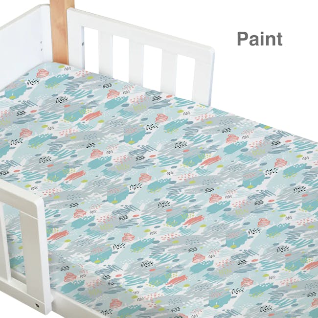Babyhood Amani Bebe Jersey Cotton Standard Fitted Sheet (5 designs) - 2