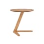 Trish Round Side Table - Natural - 0