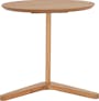 Trish Round Side Table - Natural - 4