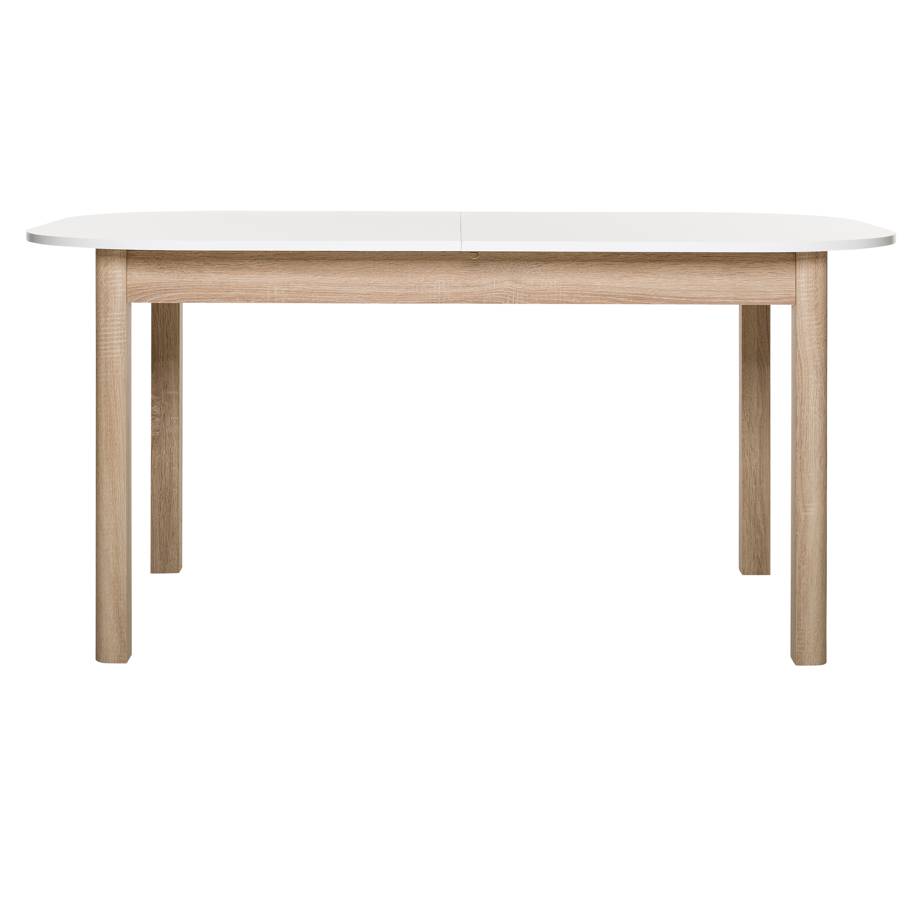 white oak extendable dining table