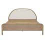 Catania King Bed with 2 Catania Bedside Tables - 2