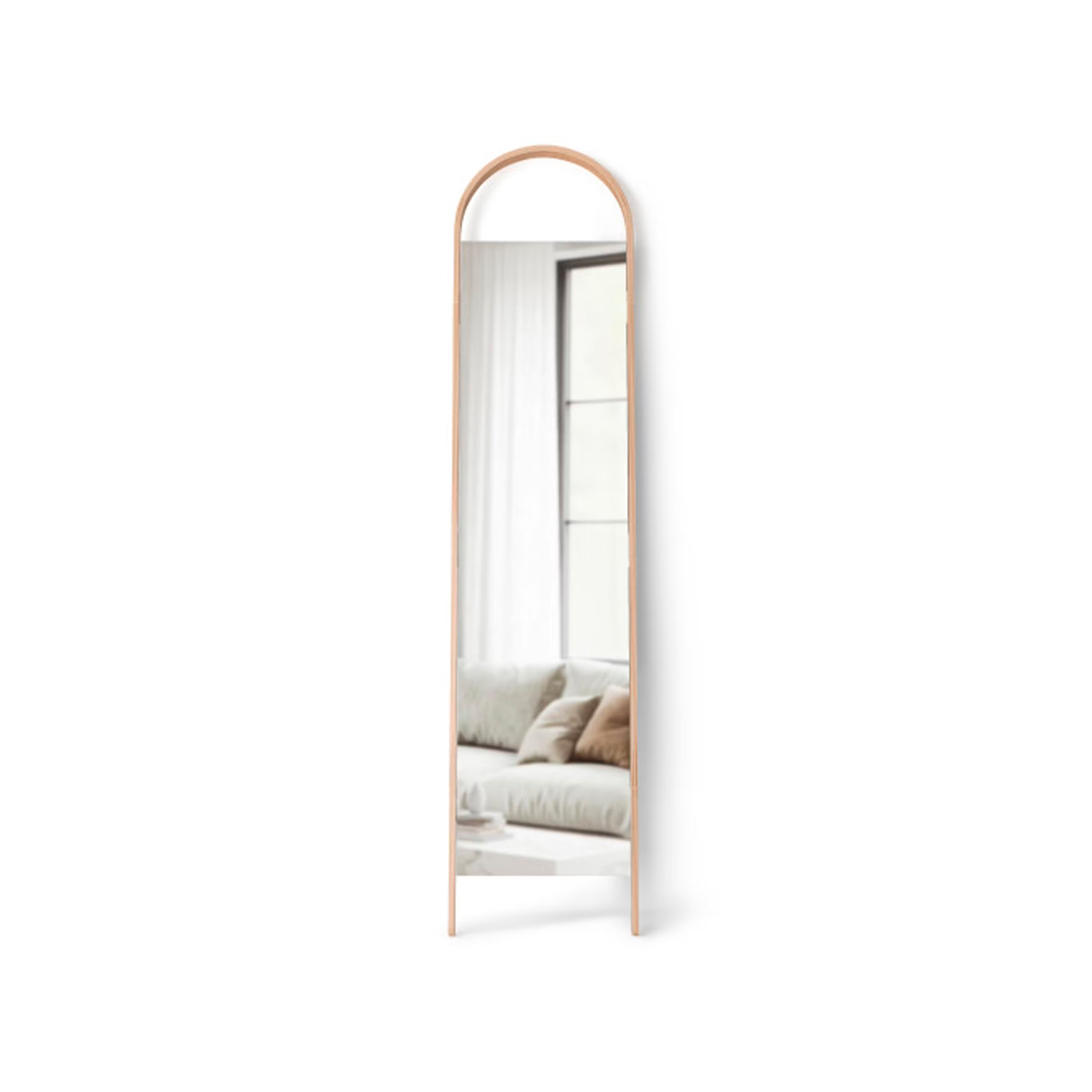 Bellwood Leaning Mirror 45 x 195 cm - Natural