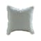 Scylla Fringe Cushion - White - 0