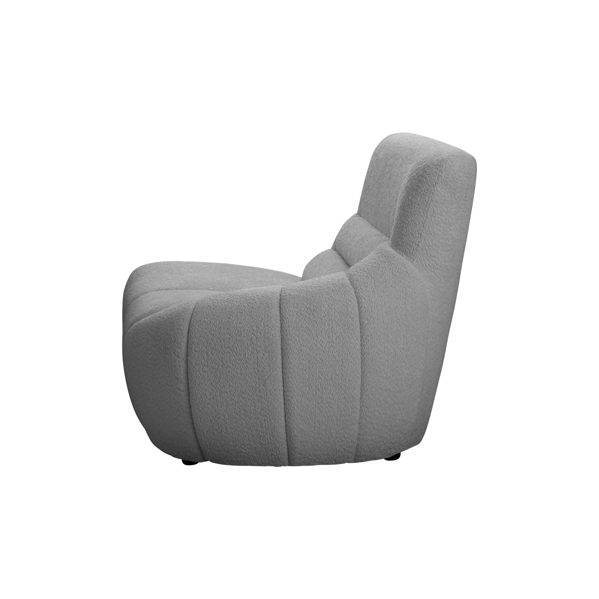 Tara 3 Seater Corner Extended Sofa - Dark Grey - 22