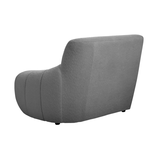 Tara 4 Seater Extended Sofa - Dark Grey - 5