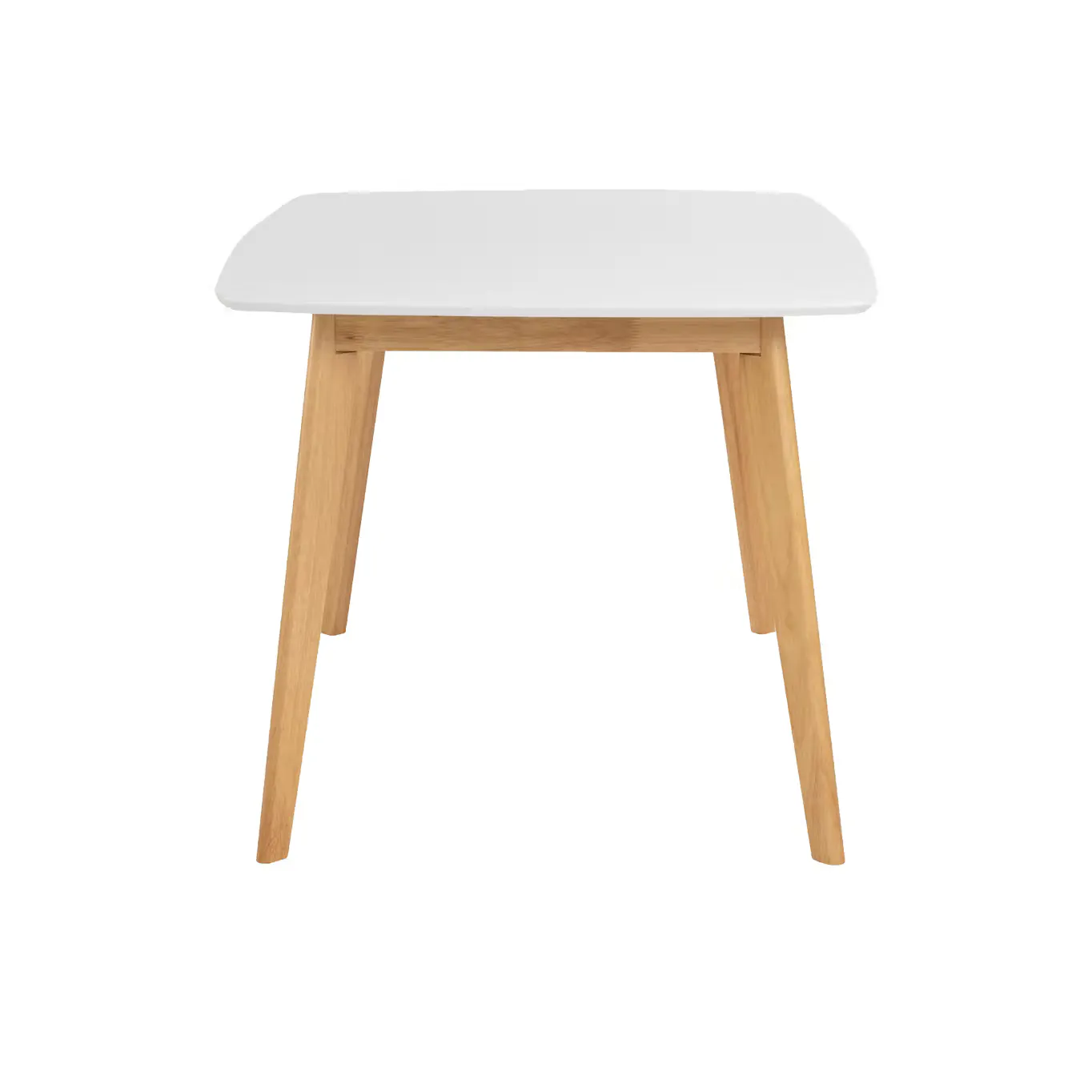 (As-is) Harold Dining Table 1.2m - Natural, White - 34 - 24