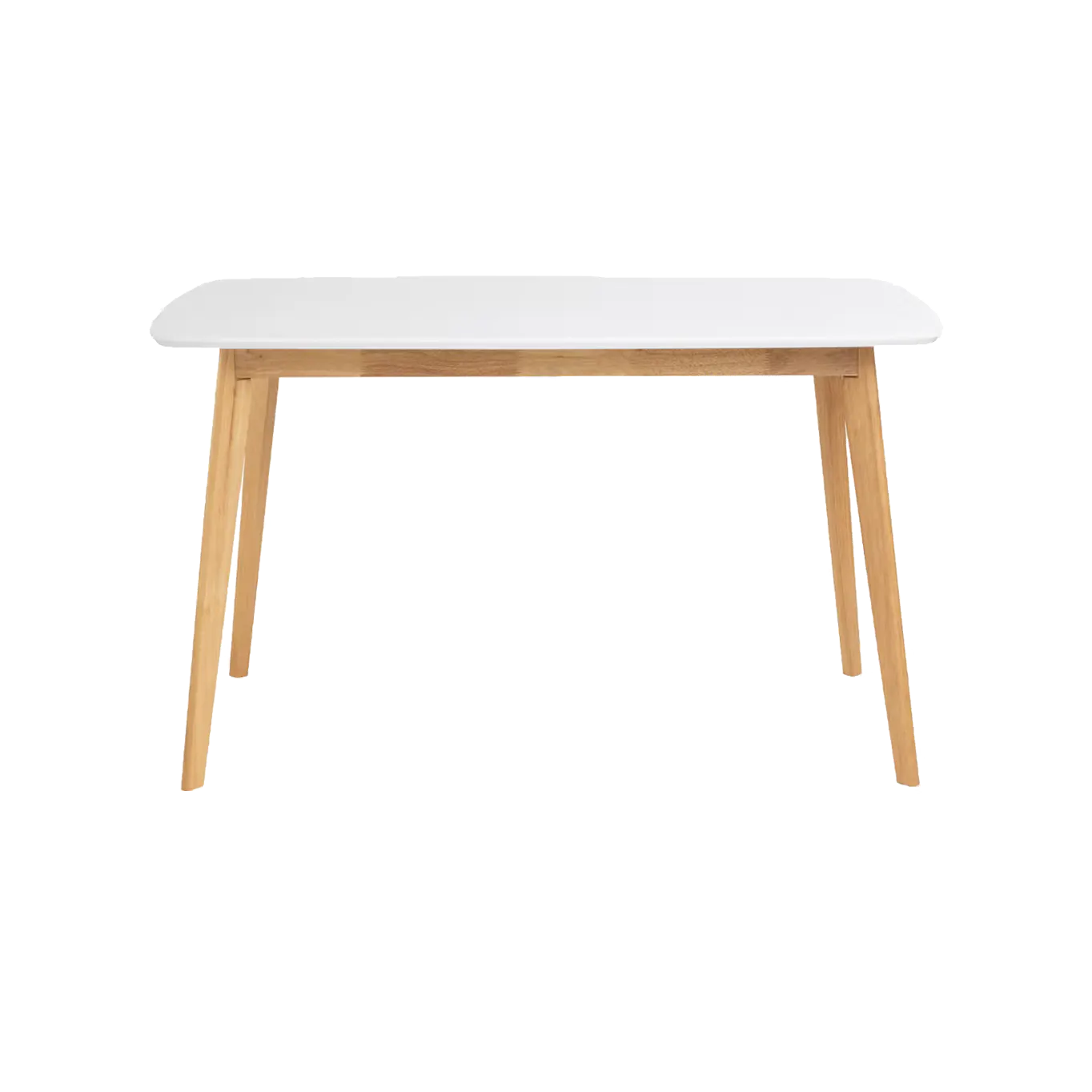 (As-is) Harold Dining Table 1.2m - Natural, White - 35 - 22