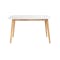 Allison Dining Table 1.2m - Natural, White - 2