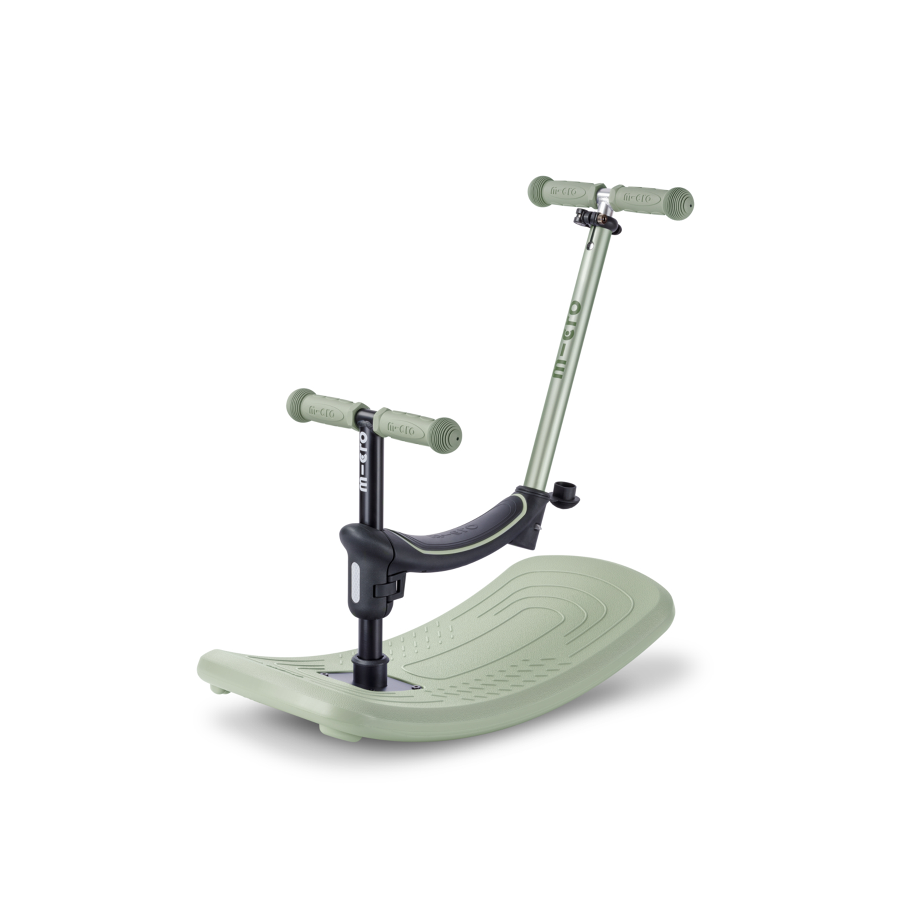 Micro Mini Deluxe 6-in-1 Rock & Go LED - Olive Sage (Age 1-6+)