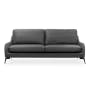 Wellington 3 Seater Sofa - Smokey Grey (Faux Leather) - 0