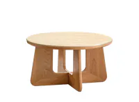 Marisa Round Coffee Table 0.7m - Travertine (Sintered Stone)
