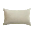 Alyssa Velvet Lumbar Cushion - Taupe