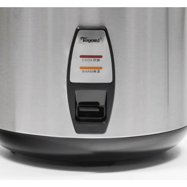 TOYOMI 1.8L Electric Rice Cooker & Warmer with Stainless Steel Inner Pot RC 968SS - 3