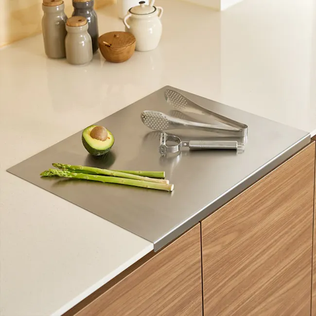 ESSENTIALS Stainless Steel Cutting Board - 4