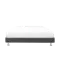 ESSENTIALS Queen Divan Bed - Grey (Faux Leather)