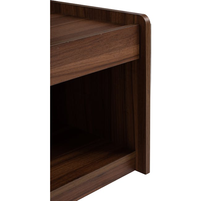 Delani TV Console 1.8m - 11 - Wooden shelf, dark wood finish, elegant design, minimalist style, high-quality material