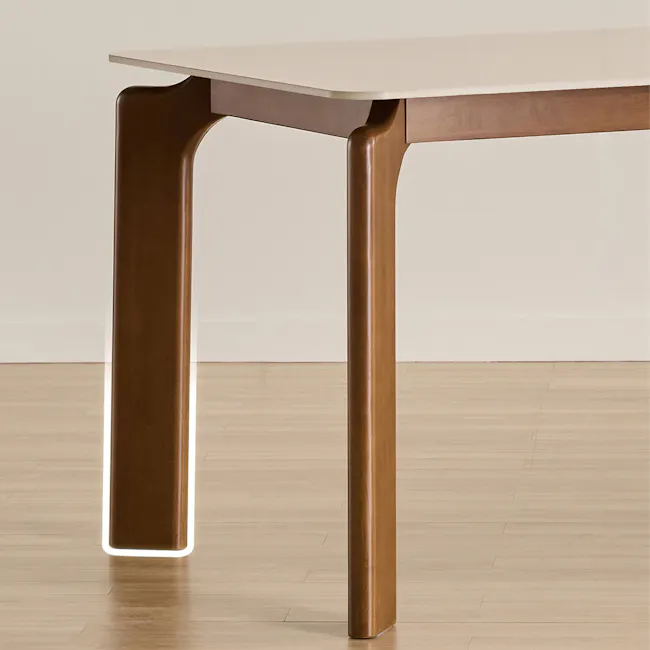 Ardin Dining Table 1.8m - Walnut (Ceramic) - 24