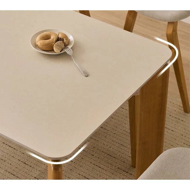 Ardin Dining Table 1.8m - Walnut (Ceramic) - 27