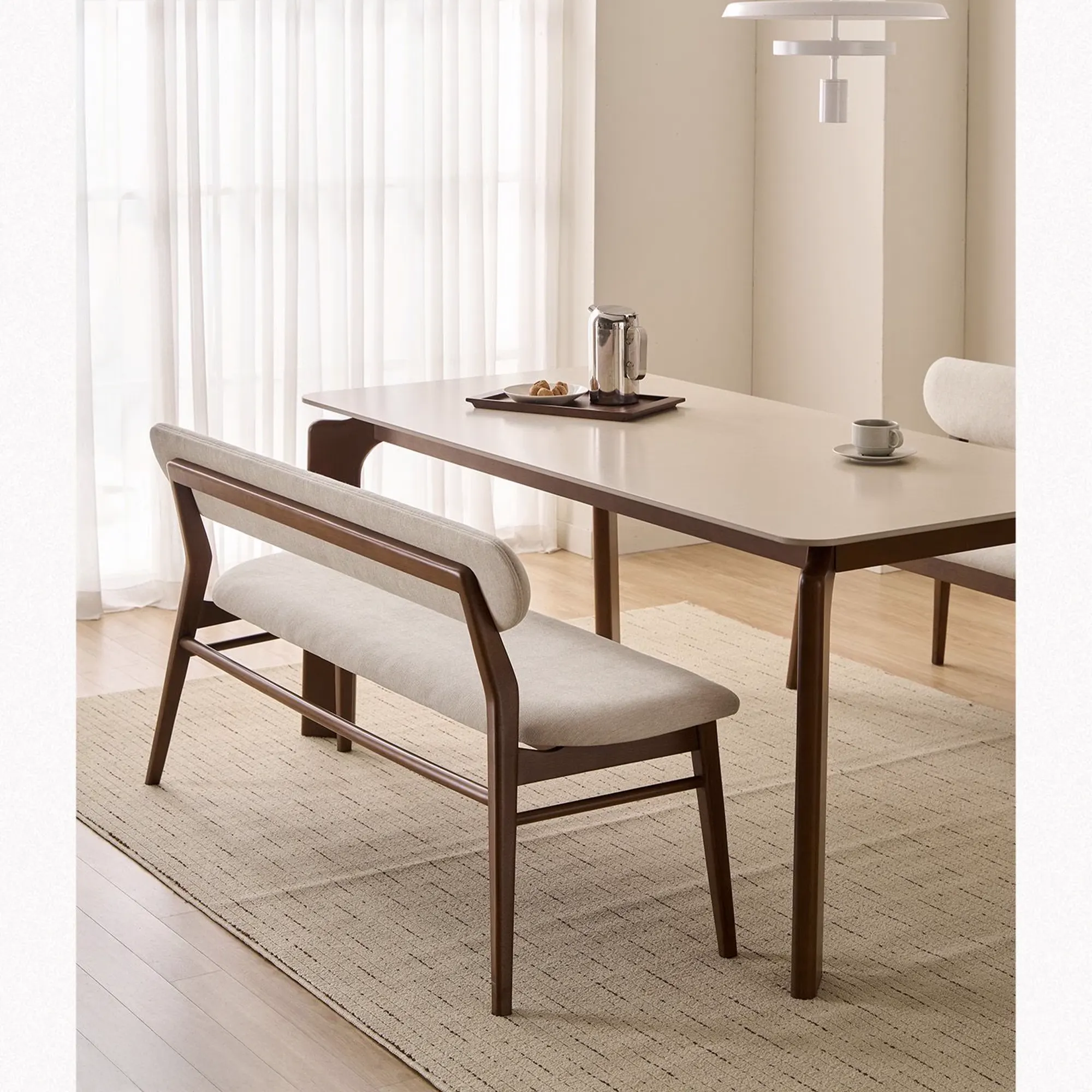 Ardin Dining Table 1.8m - Walnut (Ceramic) - 19