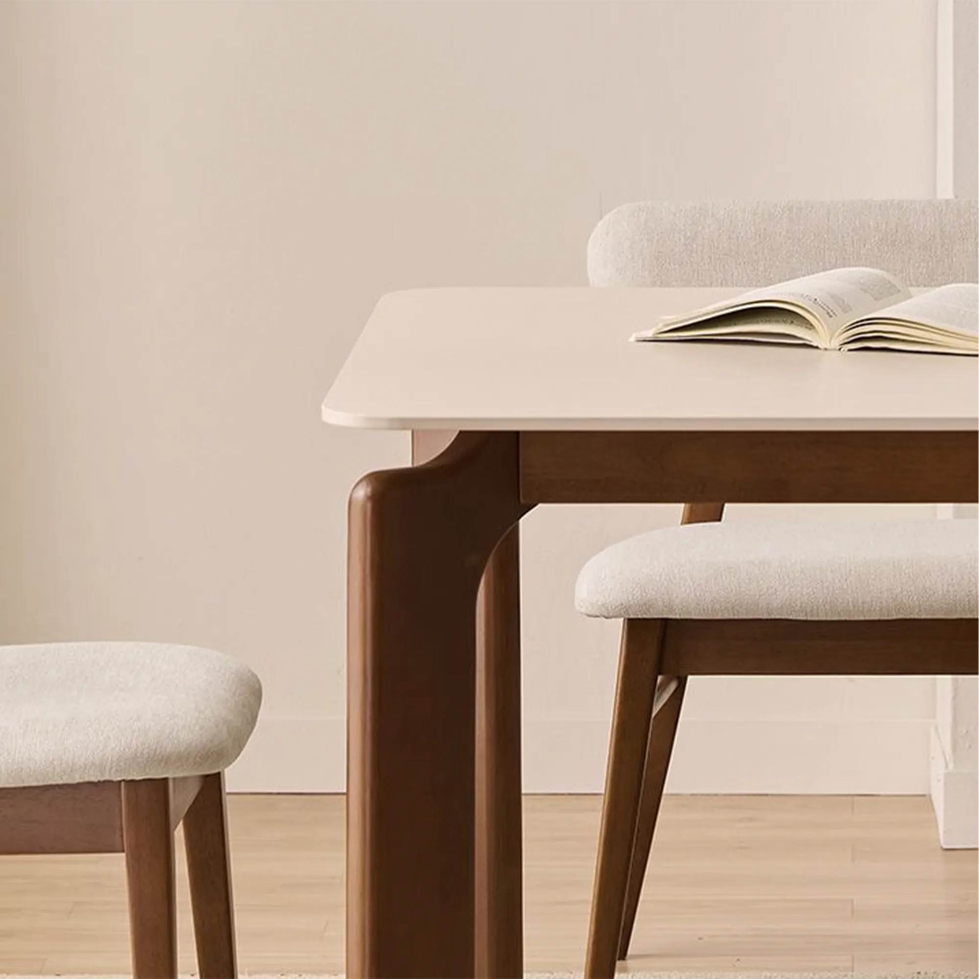 Ardin Dining Table 1.8m - Walnut (Ceramic) - 10